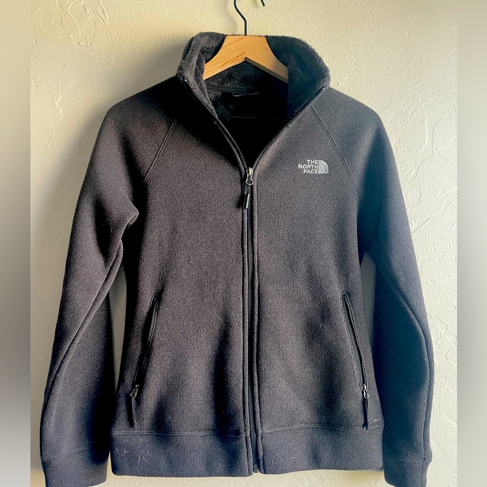 The North Face Black Fleece-lined Jacket Women's Small Morning Glory 2